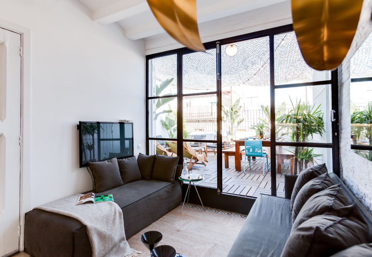 Ferienwohnung in Barcelona - PENTHOUSE APARTMENT