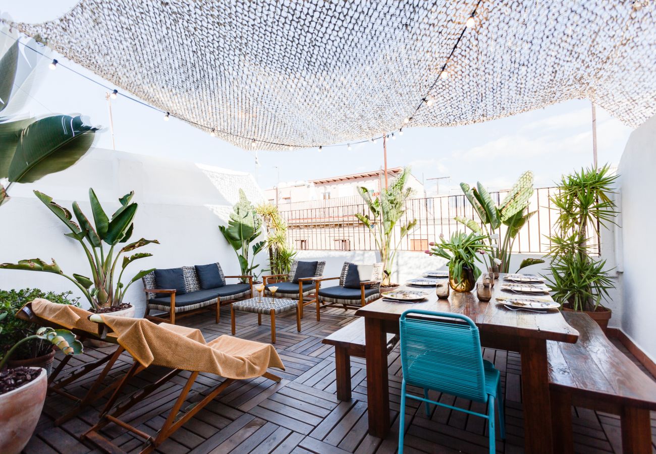 Ferienwohnung in Barcelona - PENTHOUSE APARTMENT