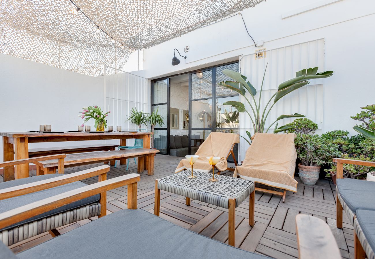 Ferienwohnung in Barcelona - PENTHOUSE APARTMENT