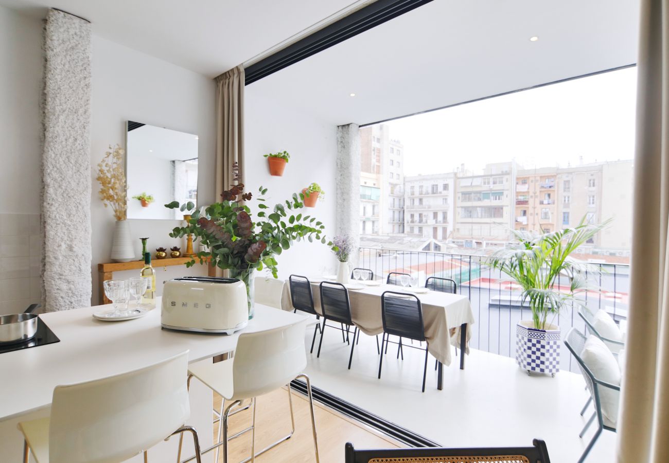 Ferienwohnung in Barcelona - CASA FLORIDA PRIVATE TERRACE