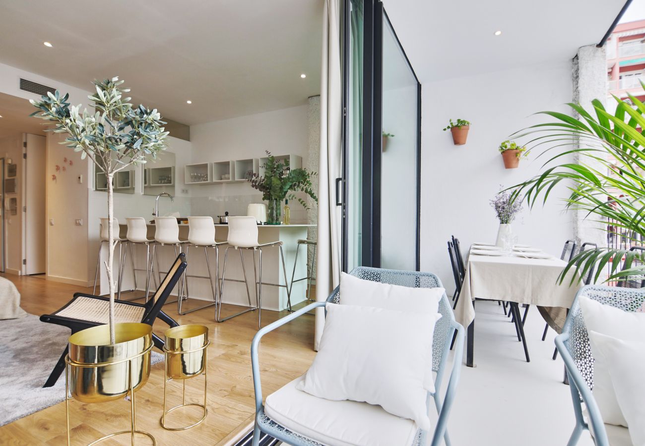 Ferienwohnung in Barcelona - CASA FLORIDA PRIVATE TERRACE