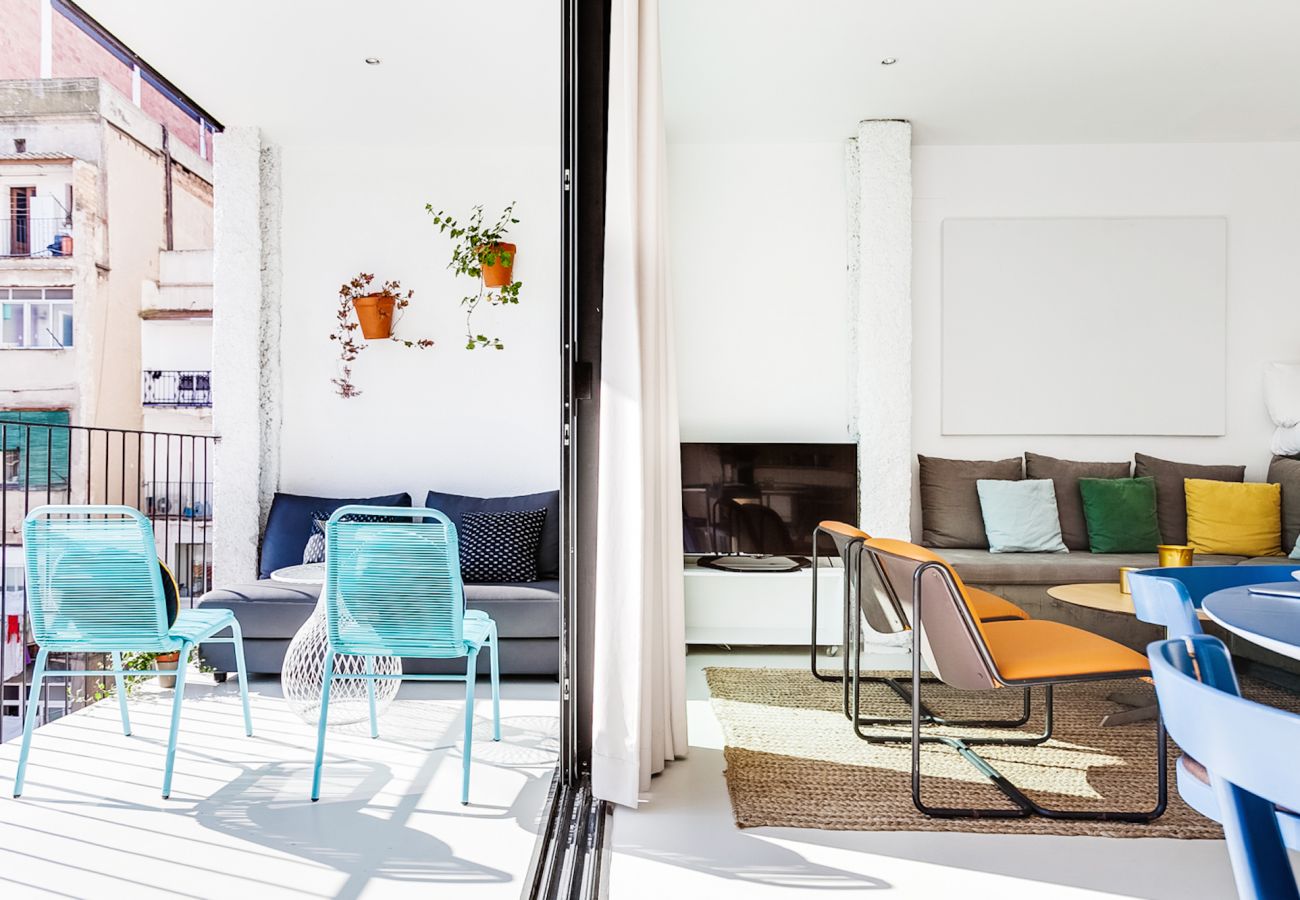 Ferienwohnung in Barcelona - CASA FLORIDA TERRACE SUITE