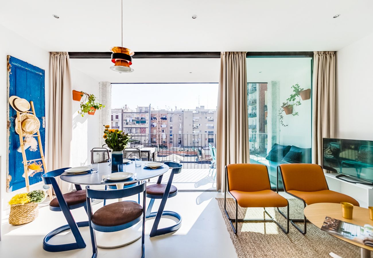 Ferienwohnung in Barcelona - CASA FLORIDA TERRACE SUITE