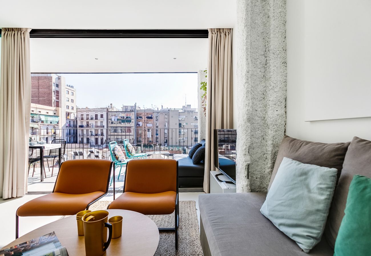 Ferienwohnung in Barcelona - CASA FLORIDA TERRACE SUITE