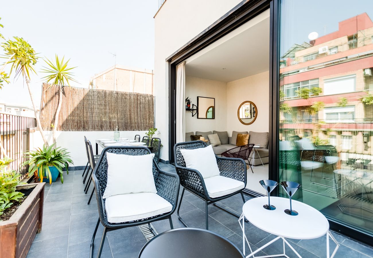 Ferienwohnung in Barcelona - CASA FLORIDA PENTHOUSE DUPLEX II