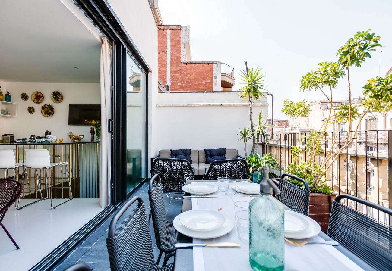 Ferienwohnung in Barcelona - CASA FLORIDA PENTHOUSE DUPLEX II