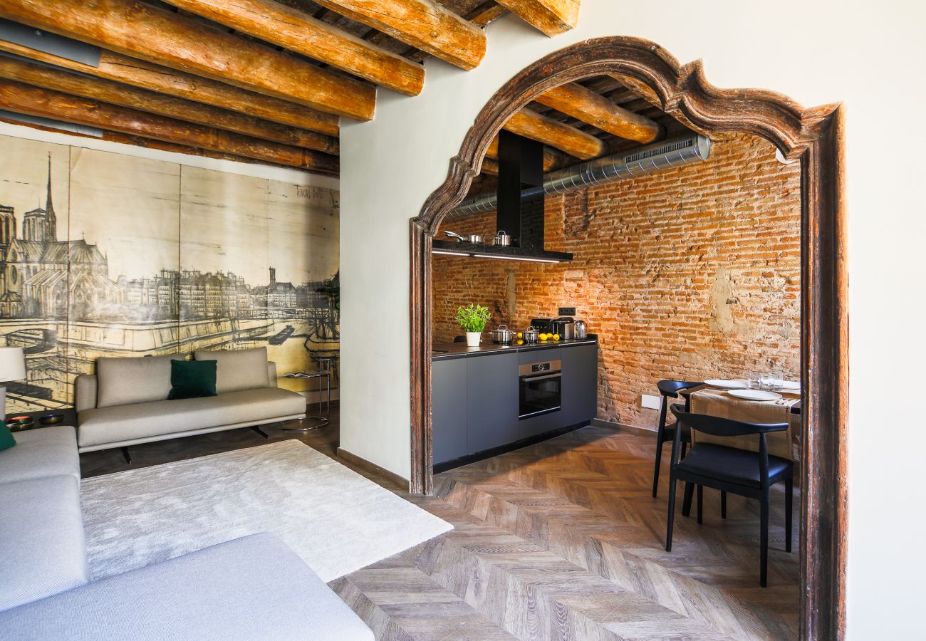 Ferienwohnung in Barcelona - ATICO CARME 