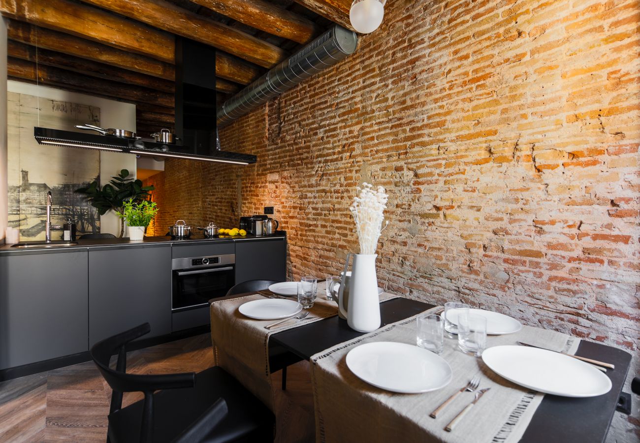 Ferienwohnung in Barcelona - ATICO CARME 