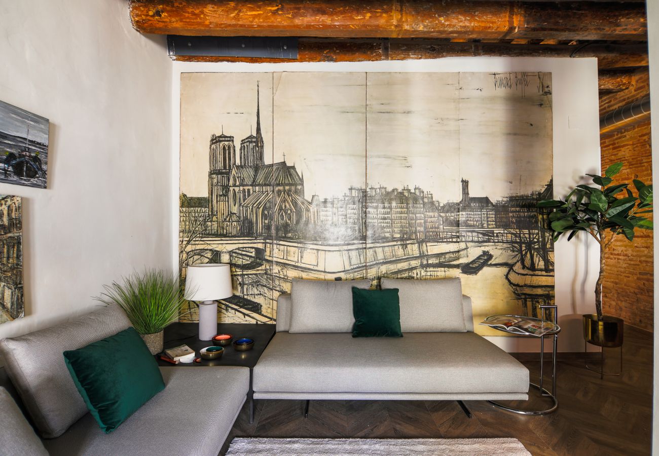 Ferienwohnung in Barcelona - ATICO CARME 