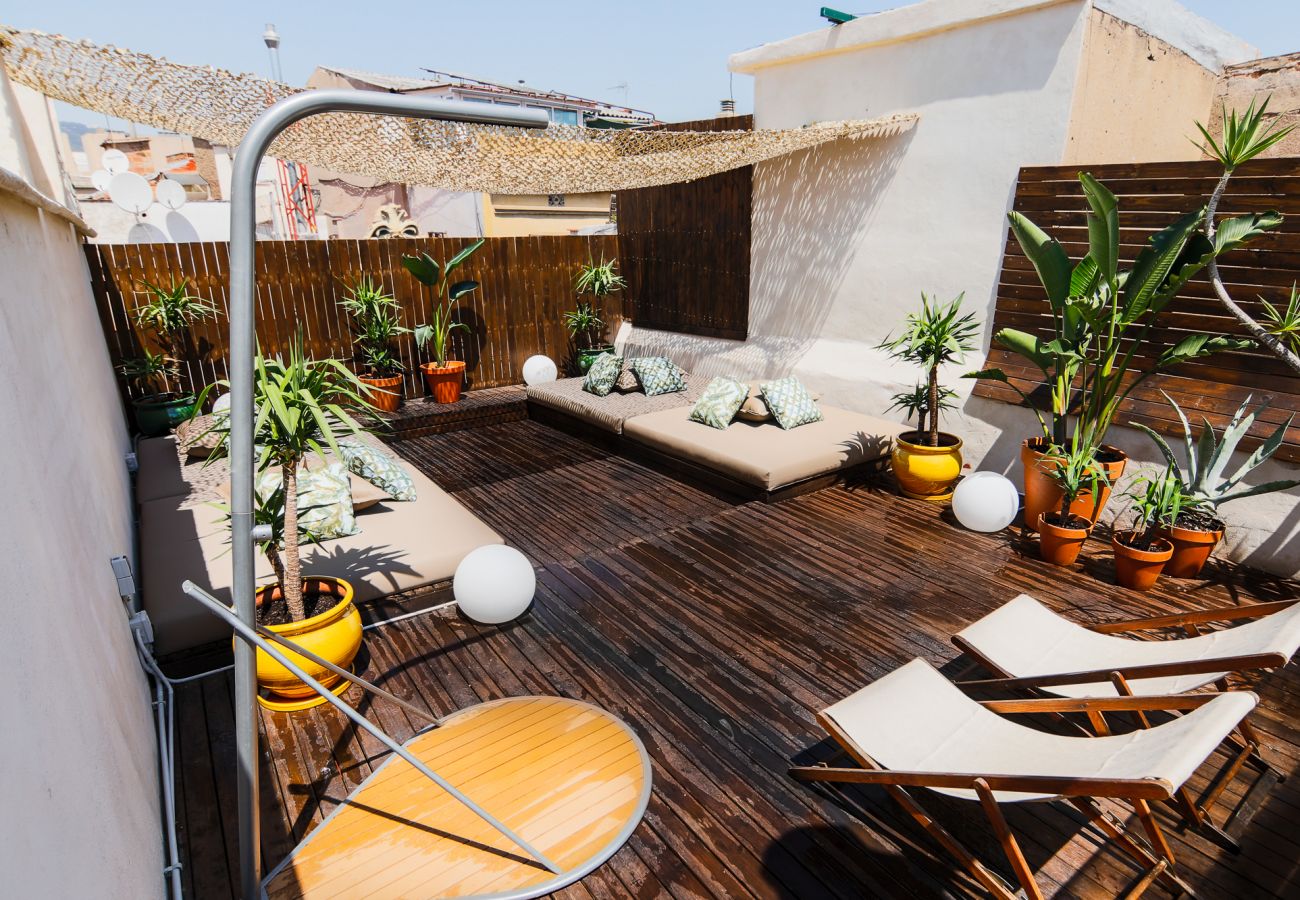 Ferienwohnung in Barcelona - ATICO CARME 