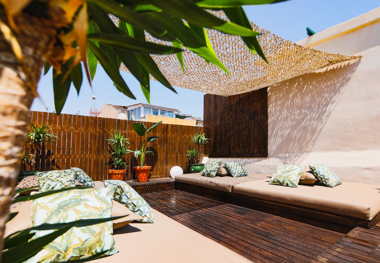 Ferienwohnung in Barcelona - ATICO CARME 