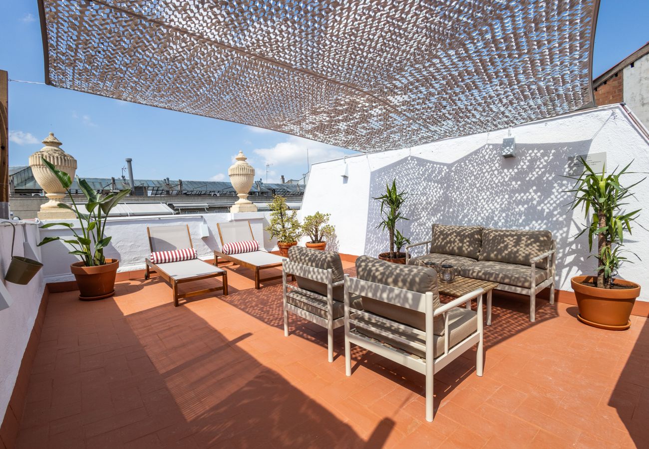 Ferienwohnung in Barcelona - CASA CALABRIA PRIVATE TERRACE